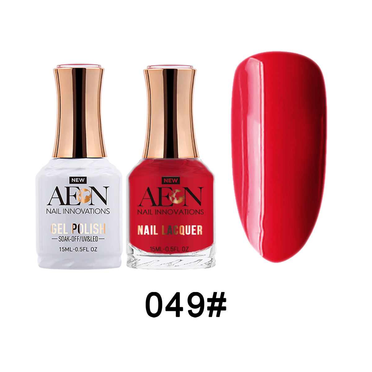 Aeon Gel & Lacquer - Candy Apples  - #49 - Premier Nail Supply 