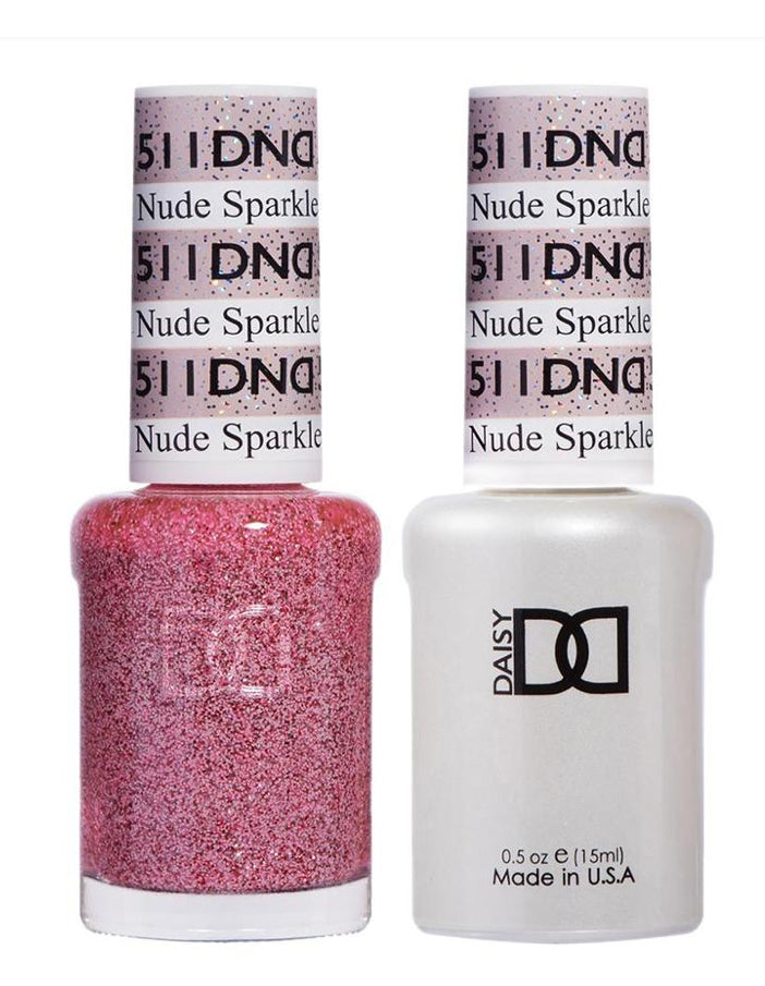 DND  Gelcolor - Nude Sparke 0.5 oz - #DD511 - Premier Nail Supply 