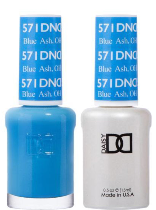 DND  Gelcolor - Blue Ash, Oh 0.5 oz - #DD571 - Premier Nail Supply 