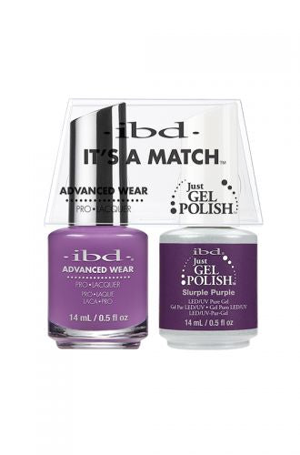 IBD Advanced Wear Color Duo Slurple Purple - #65530 - Premier Nail Supply 