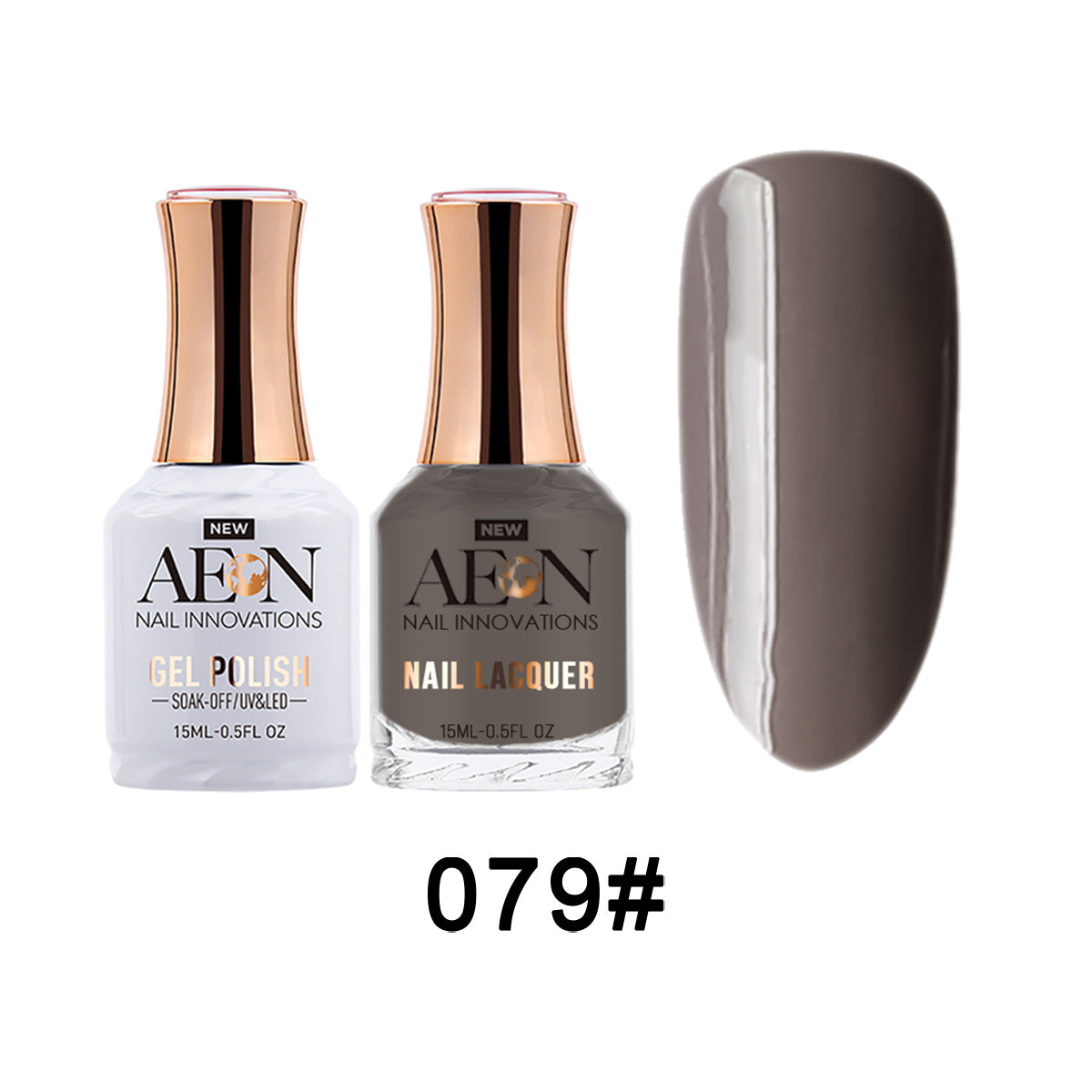 Aeon Gel & Lacquer - Black Sesame  - #79 - Premier Nail Supply 