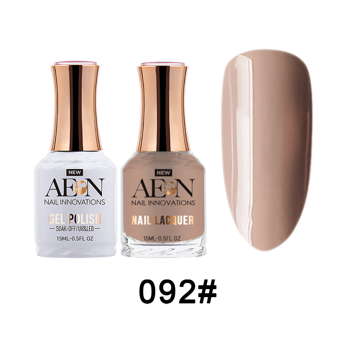 Aeon Gel & Lacquer - Buck Naked  - #92 - Premier Nail Supply 