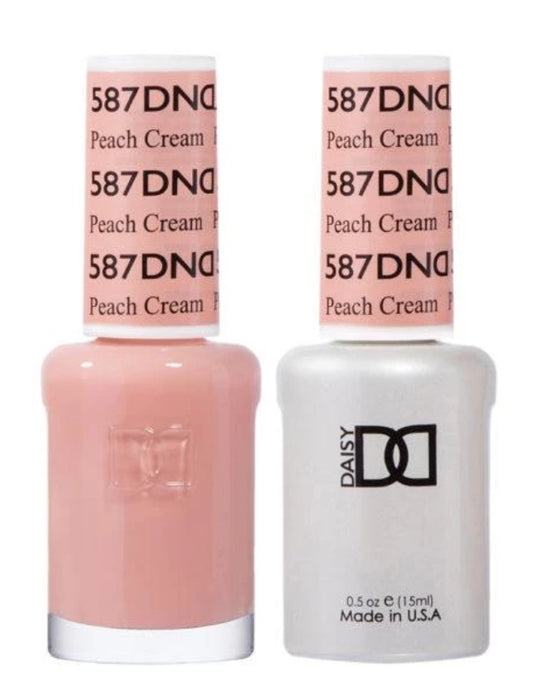 DND  Gelcolor - Peach Cream 0.5 oz - #DD587 - Premier Nail Supply 