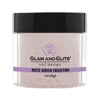 Glam & Glits Matte Acrylic Powder Vanilla Sugar 1oz - MAT637 - Premier Nail Supply 