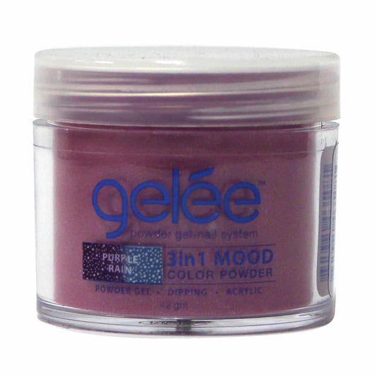 Gelee 3 in 1 Mood Powder - Purple Rain 1.48 oz - #GCPM08 - Premier Nail Supply 