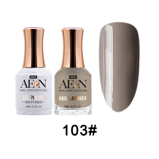 Aeon Gel & Lacquer - Frozen Cappuccino  - #103 - Premier Nail Supply 