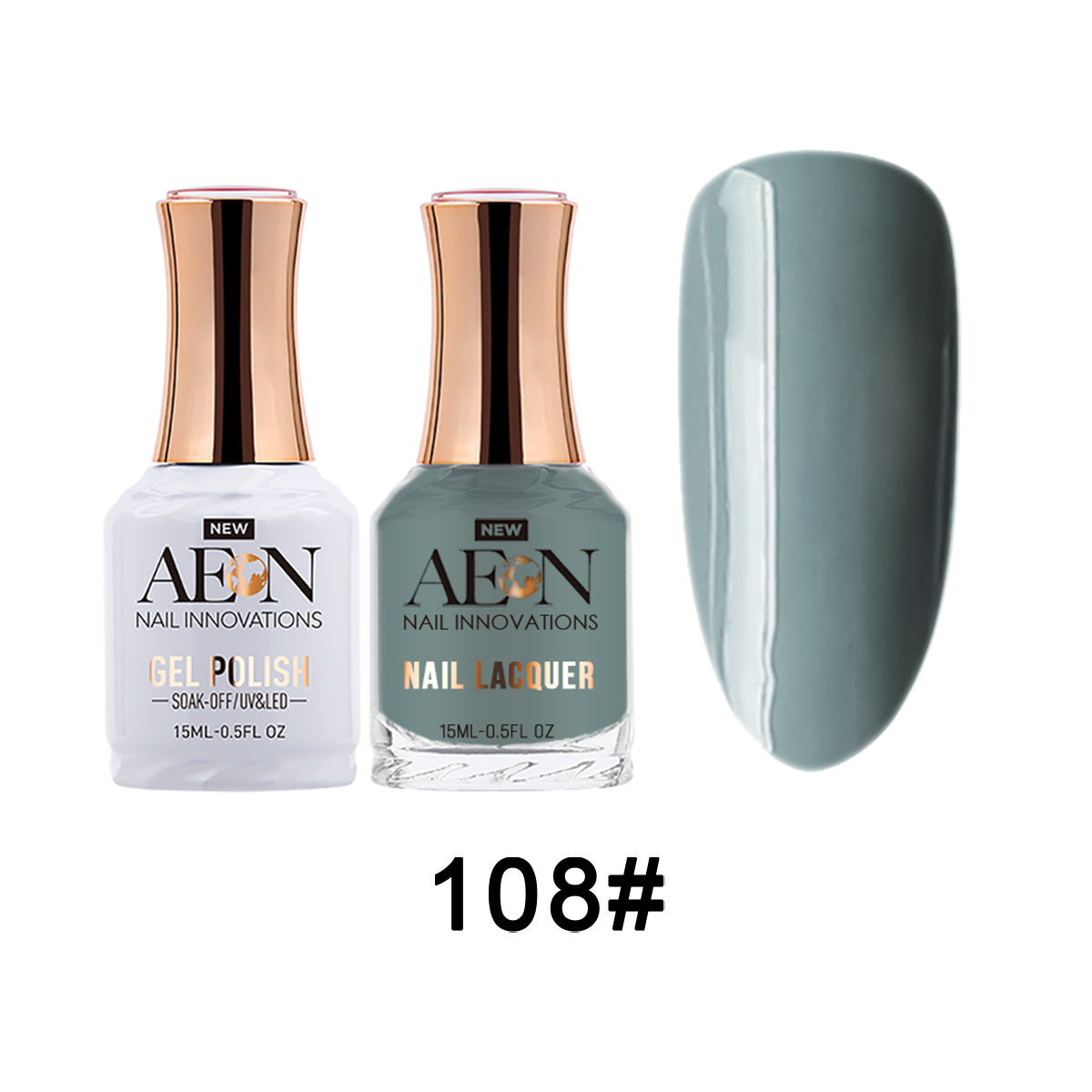 Aeon Gel & Lacquer - Okay Go!  - #108A - Premier Nail Supply 