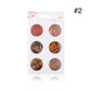Flower- Leafs- Christmas Sequins Design - Premier Nail Supply 