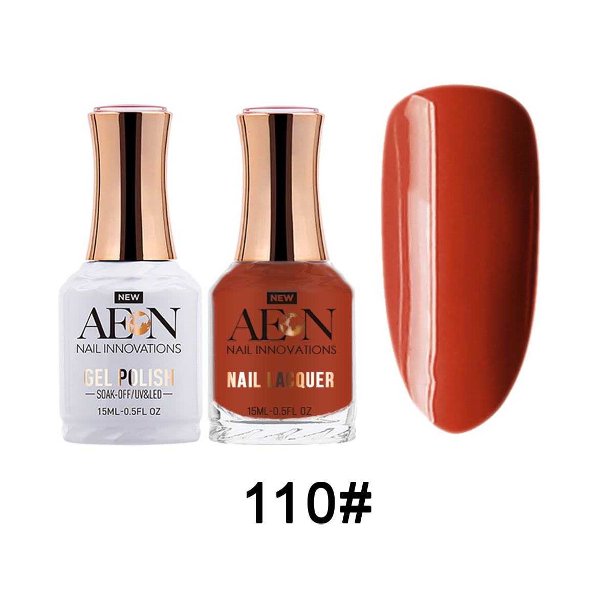 Aeon Gel & Lacquer - A Lady In Red  - #110 - Premier Nail Supply 