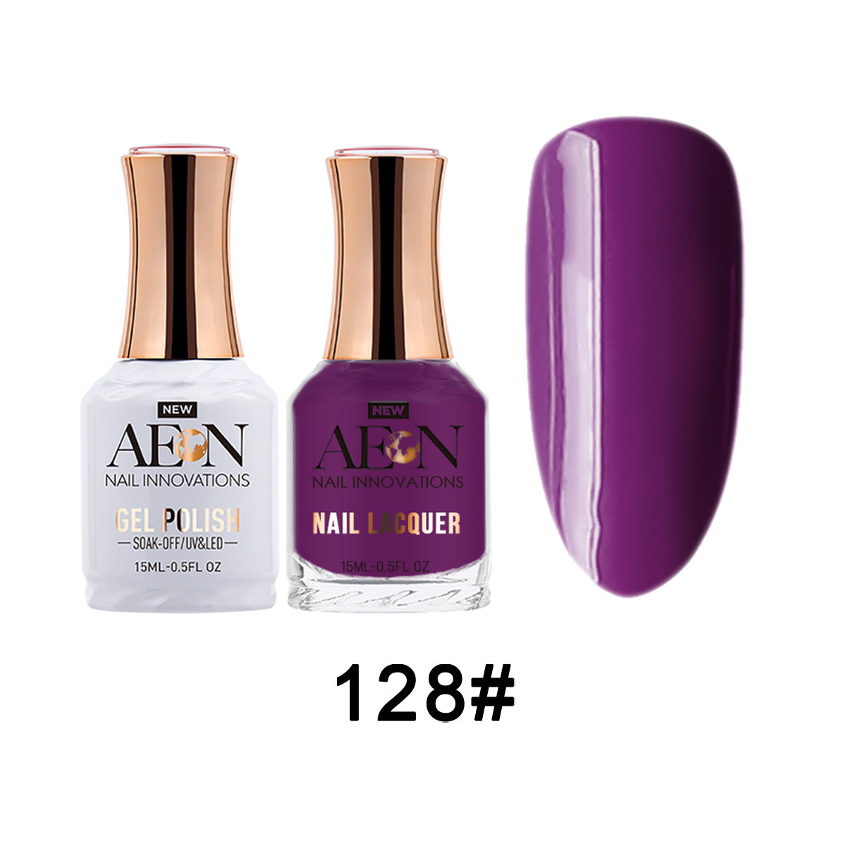 Aeon Gel & Lacquer - That Blue Me Away  - #128A - Premier Nail Supply 
