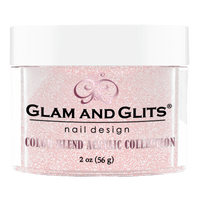 Glam & Glits Acrylic Powder Color Blend Rose Quartz 2 oz - Bl3015 - Premier Nail Supply 