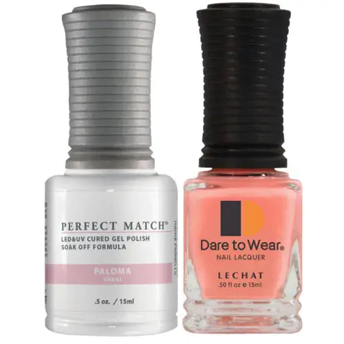 Lechat Perfect Match Gel Polish & Nail Lacquer - Paloma 0.5 oz - #PMS015 - Premier Nail Supply 