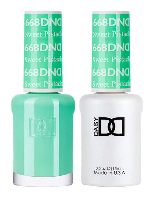 DND  Gelcolor - Sweet Pistachia 0.5 oz - #DD668 - Premier Nail Supply 
