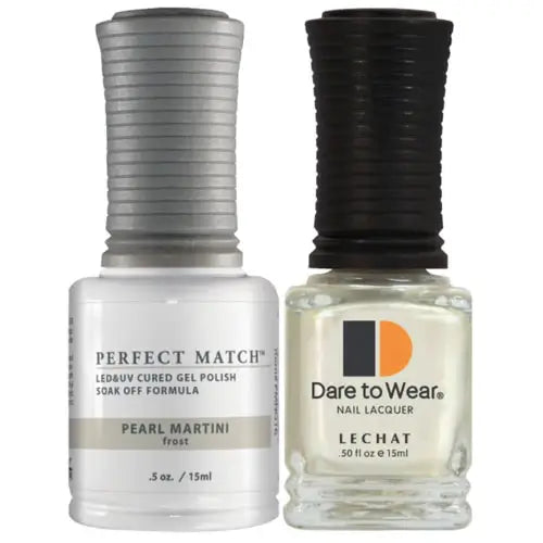 Lechat Perfect Match Gel Polish & Nail Lacquer - Pearl Martini 0.5 oz - #PMS016 - Premier Nail Supply 