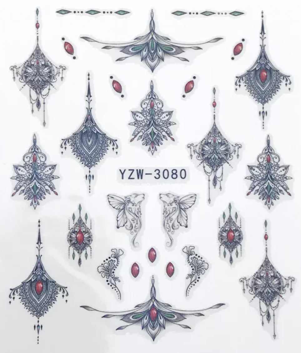 Single Sheet Hot Charm Printing YZW-3080 - Premier Nail Supply 