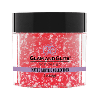 Glam & Glits Matte Acrylic Powder Royal Rasberry 1oz - MAT609 - Premier Nail Supply 