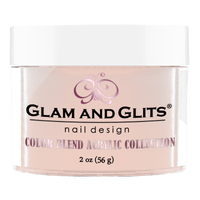Glam & Glits Acrylic Powder Color Blend Touch Of Pink 2 oz - Bl3017 - Premier Nail Supply 