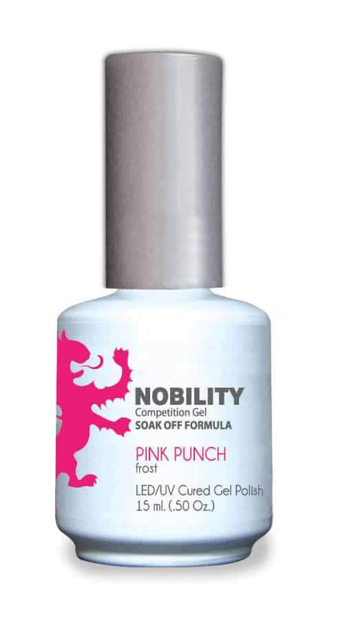 Lechat Nobility Gel Polish & Nail Lacquer - Pink Punch 0.5 oz - #NBCS051 - Premier Nail Supply 