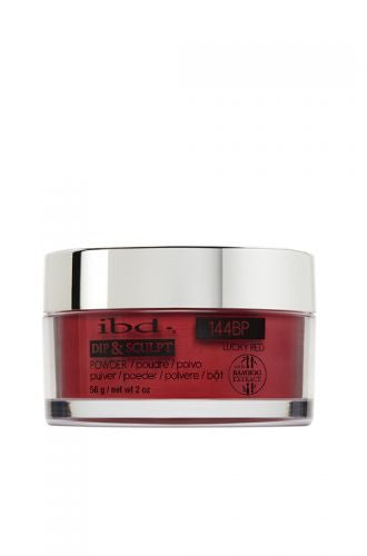 IBD Dip & Sculpt Lucky Red 2 oz - #25942 - Premier Nail Supply 