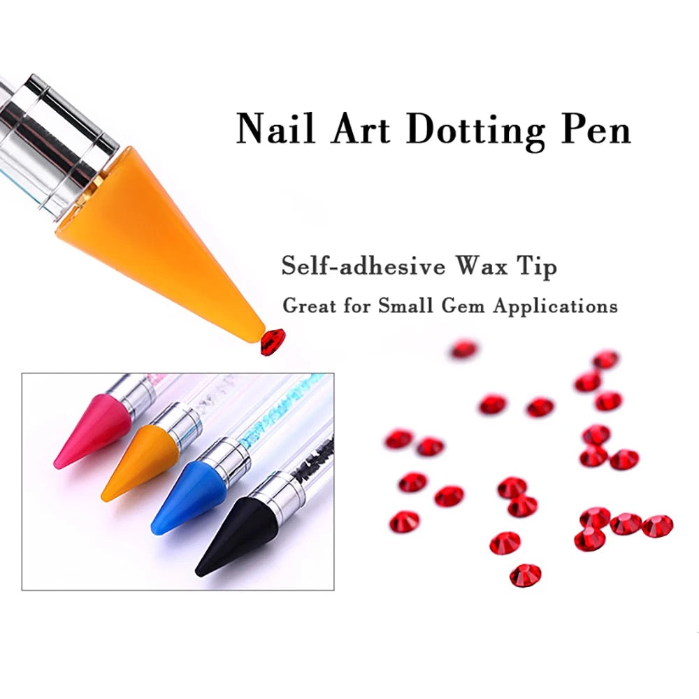 Wax Pen Rhinestone Picker 2 way  #470211 - Premier Nail Supply 