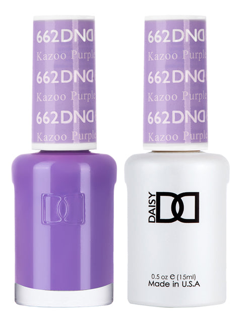 DND  Gelcolor - Kazoo Purple 0.5 oz - #DD662 - Premier Nail Supply 