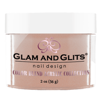 Glam & Glits Acrylic Powder Color Blend Nutty Nude 2 oz - Bl3008 - Premier Nail Supply 