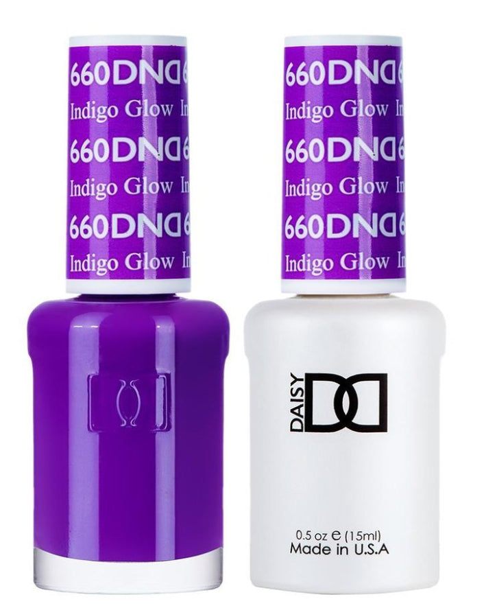 DND  Gelcolor - Indiogo Glow 0.5 oz - #DD660 - Premier Nail Supply 