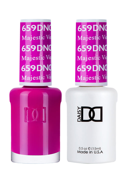 DND  Gelcolor - Majectic Violet 0.5 oz - #DD659 - Premier Nail Supply 