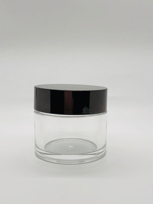 Empty Thick -Wall Acrylic Jar 4oz - Premier Nail Supply 