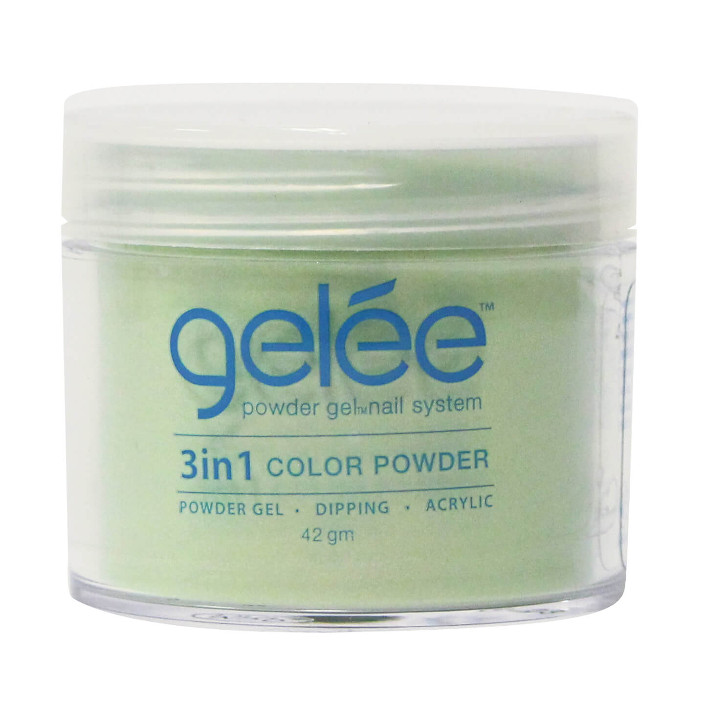 Gelee 3 in 1 Powder - Spearmint 1.48 oz - #GCP46 - Premier Nail Supply 