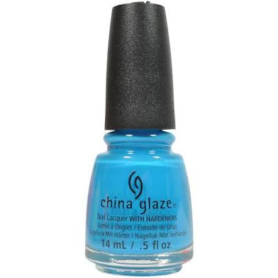 China Glaze Nail Lacquer - Dj Blue My Mind 0.5 oz  - # 82606 - Premier Nail Supply 