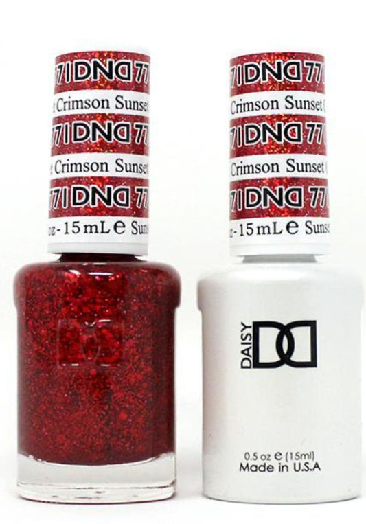 DND  Gelcolor - Crimson Sunset 0.5 oz - #DD771 - Premier Nail Supply 