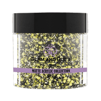 Glam & Glits Matte Acrylic Powder Lemon Twist 1oz - MAT608 - Premier Nail Supply 