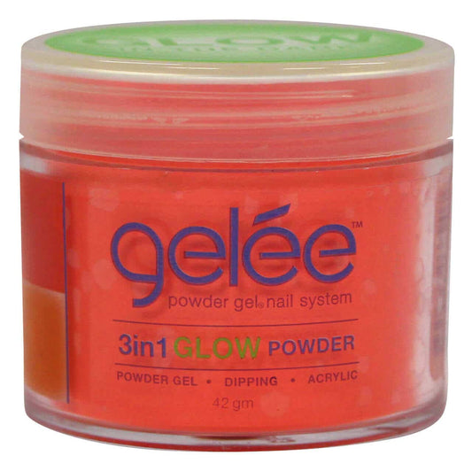 Gelee 3 in 1 Grow Powder - Party Rick 1.48 oz - #GCPG10 - Premier Nail Supply 