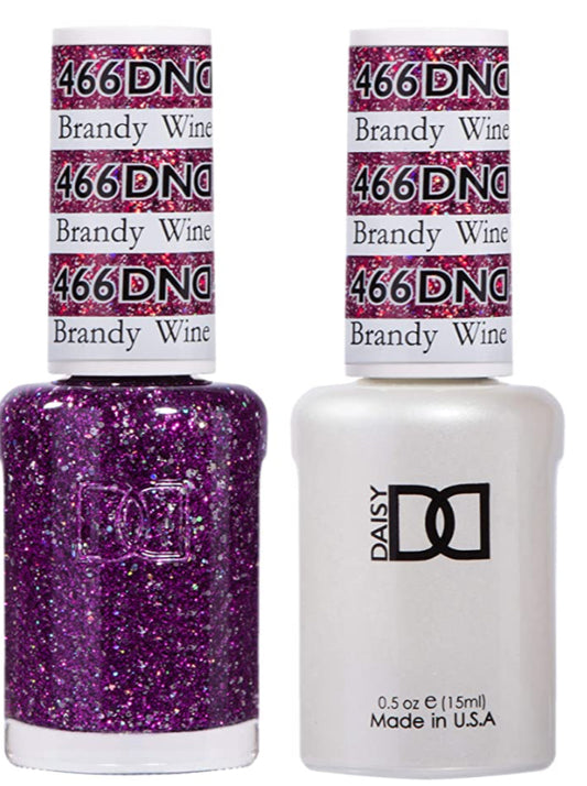 DND  Gelcolor - Brandy Wine 0.5 oz - #DD466 - Premier Nail Supply 