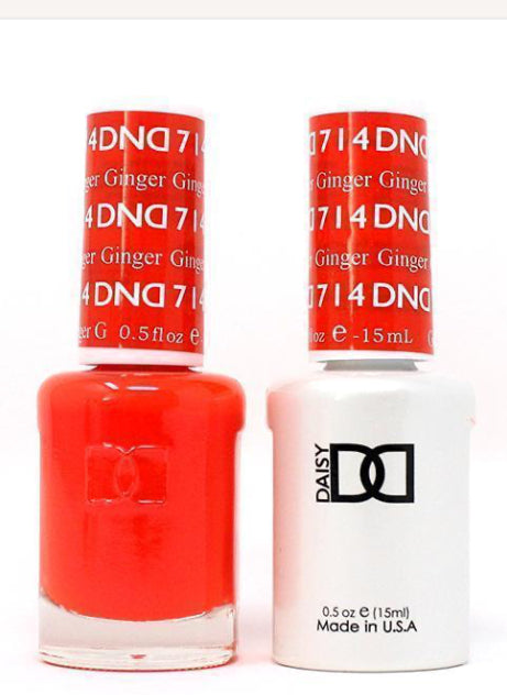 DND  Gelcolor - Ginger 0.5 oz - #DD714 - Premier Nail Supply 