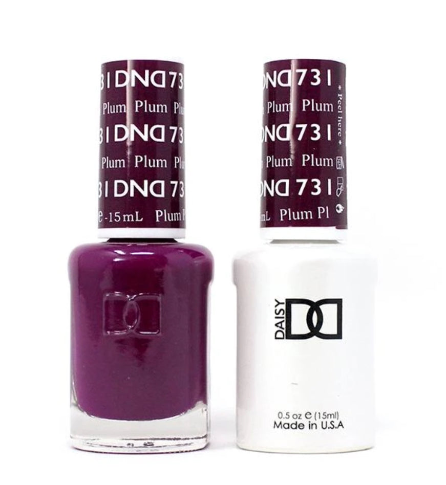 DND  Gelcolor - Plum 0.5 oz - #DD731 - Premier Nail Supply 