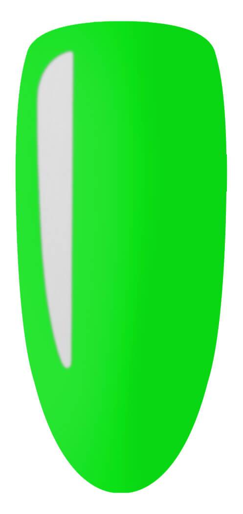 Lechat Nobility Gel Polish & Nail Lacquer - Hot Green 0.5 oz - #NBCS056 - Premier Nail Supply 