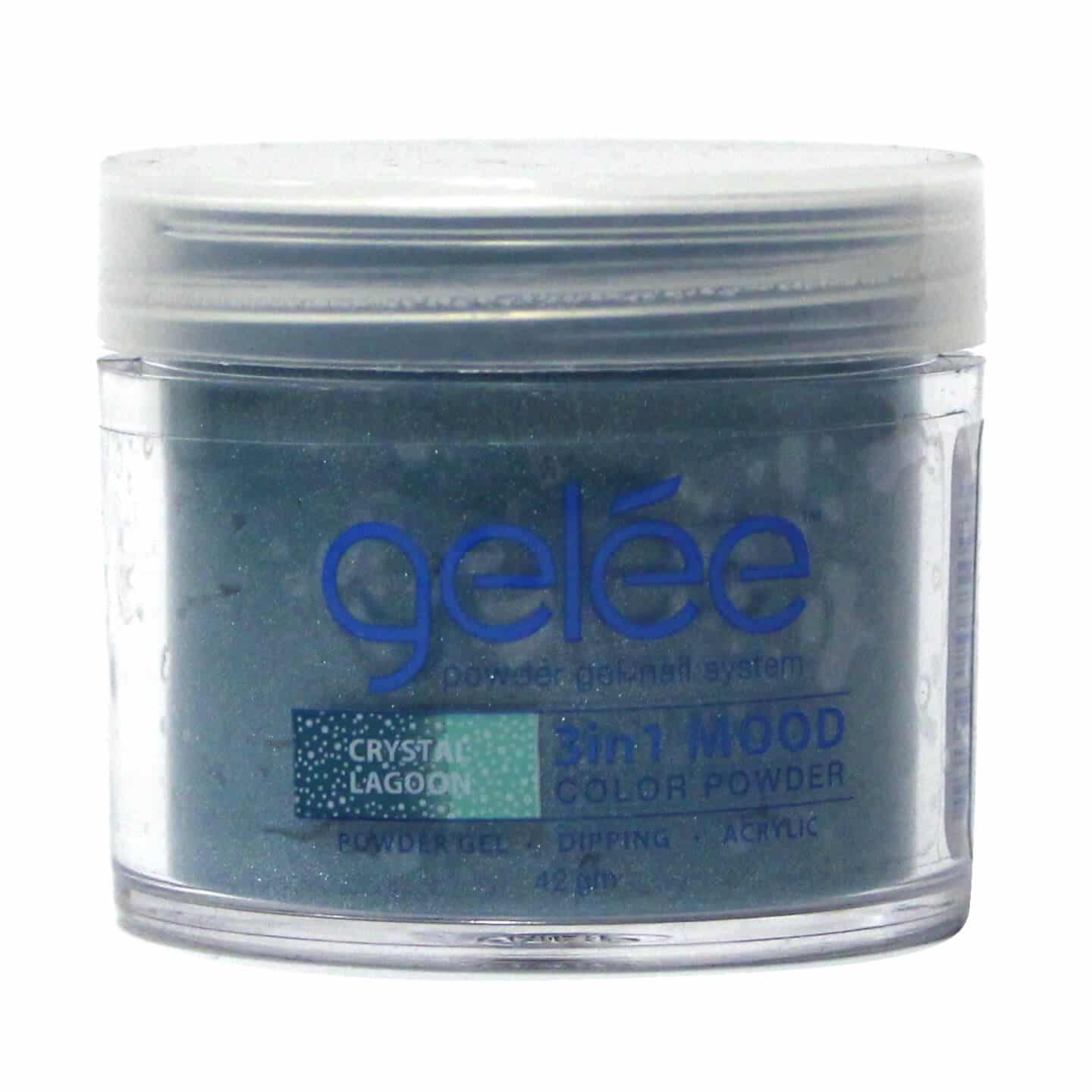 Gelee 3 in 1 Mood Powder - Crystal Lagoon 1.48 oz - #GCPM09 - Premier Nail Supply 