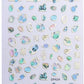 Colorful Luxury 3D jewels Design -DP424 - Premier Nail Supply 