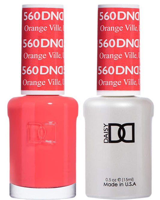 DND  Gelcolor - Orange Ville, Ut 0.5 oz - #DD560 - Premier Nail Supply 