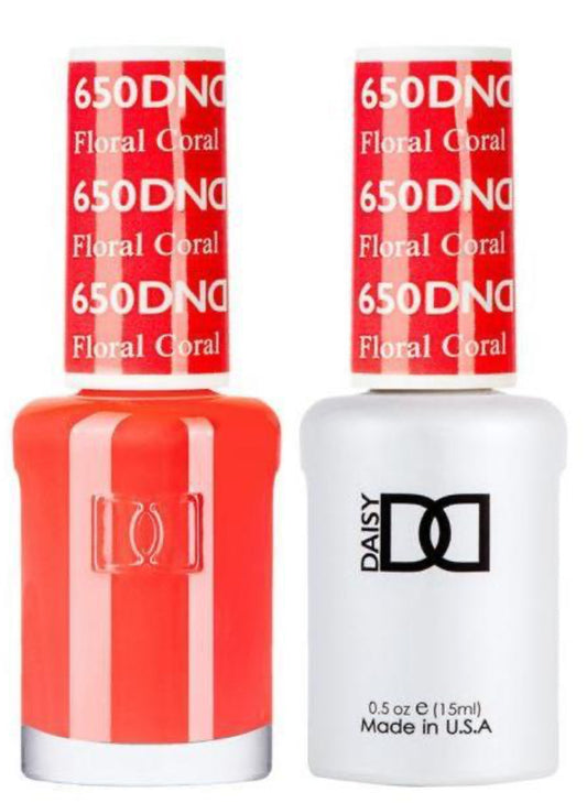 DND  Gelcolor - Foral Coral 0.5 oz - #DD650 - Premier Nail Supply 