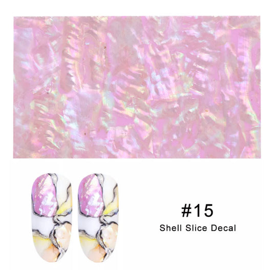 Pink Mable Seashell - Individual Pack #15 - Premier Nail Supply 