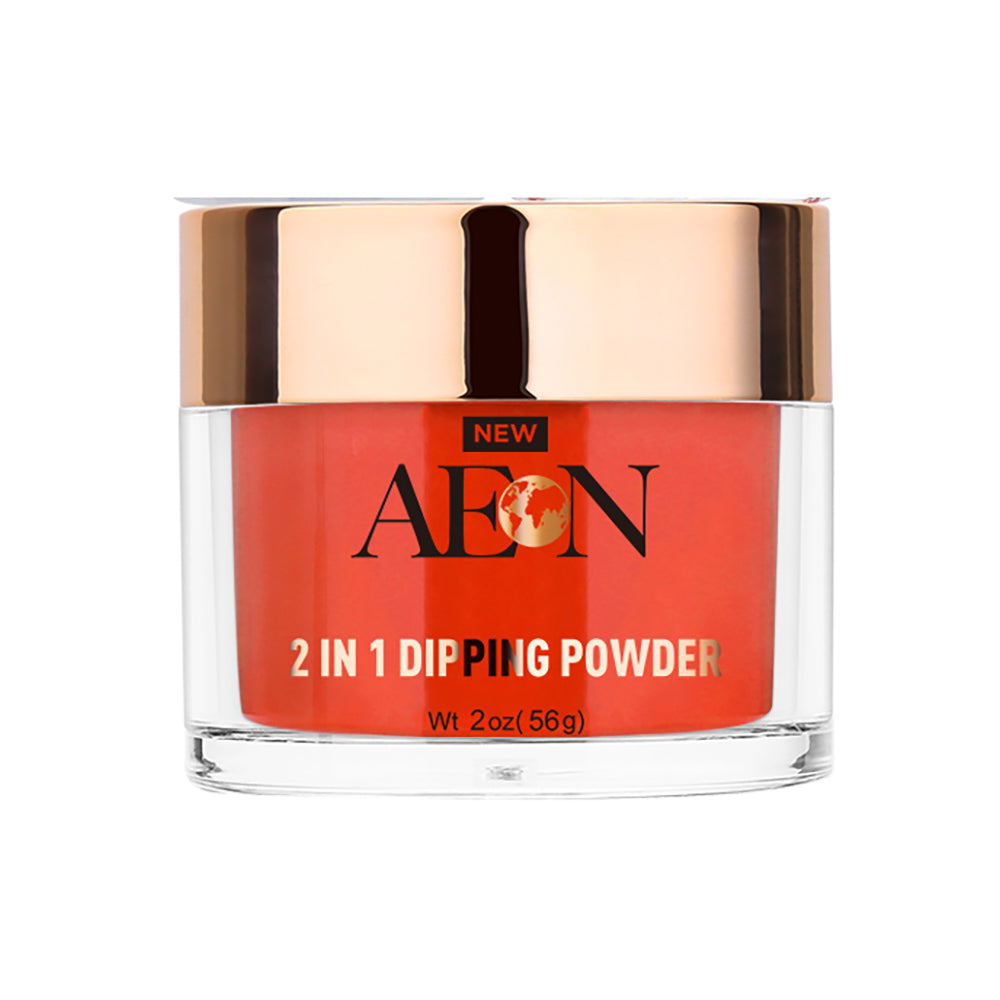 Aeon Two in One Powder - Right Red 2 oz - #50A - Premier Nail Supply 