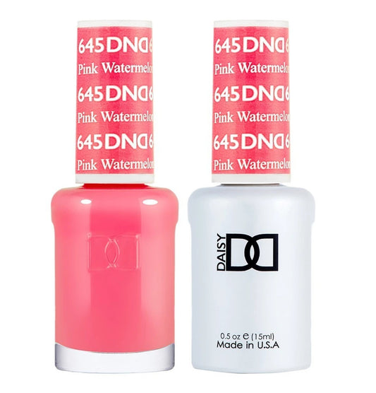 DND  Gelcolor - Pink Watermelon 0.5 oz - #DD645 - Premier Nail Supply 