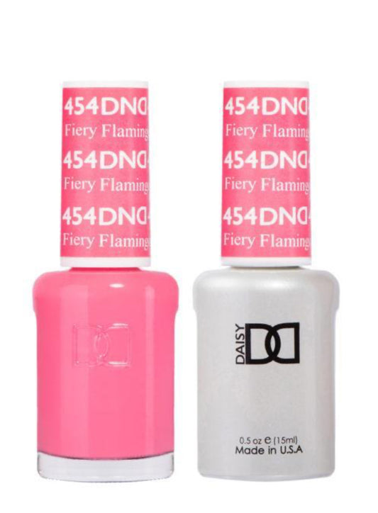 DND  Gelcolor - Fiery Flamingo 0.5 oz - #DD454 - Premier Nail Supply 