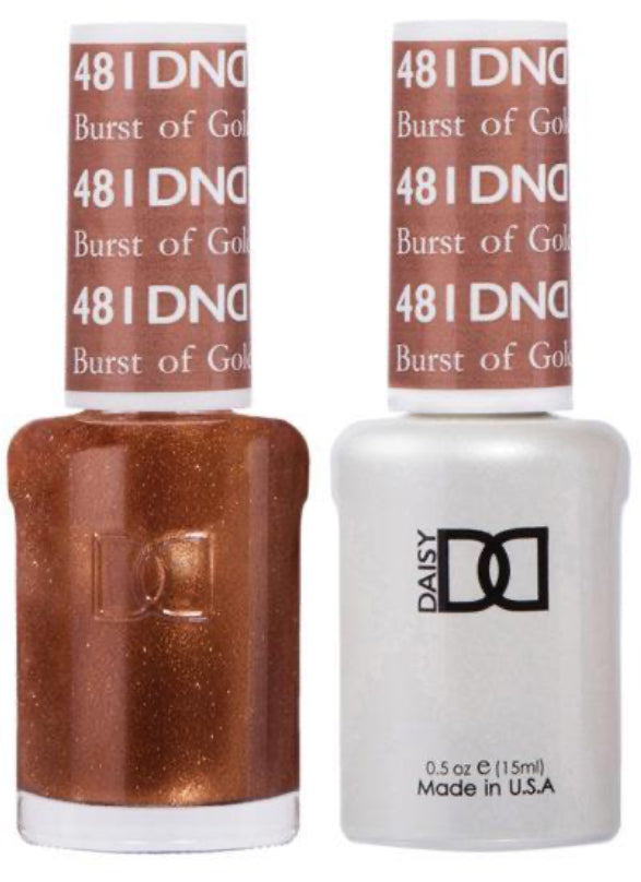 DND  Gelcolor - Burst Of Gold 0.5 oz - #DD481 - Premier Nail Supply 