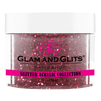 Glam & Glits - Glitter Acrylic Powder - Fuchsia 2oz - GAC13 - Premier Nail Supply 