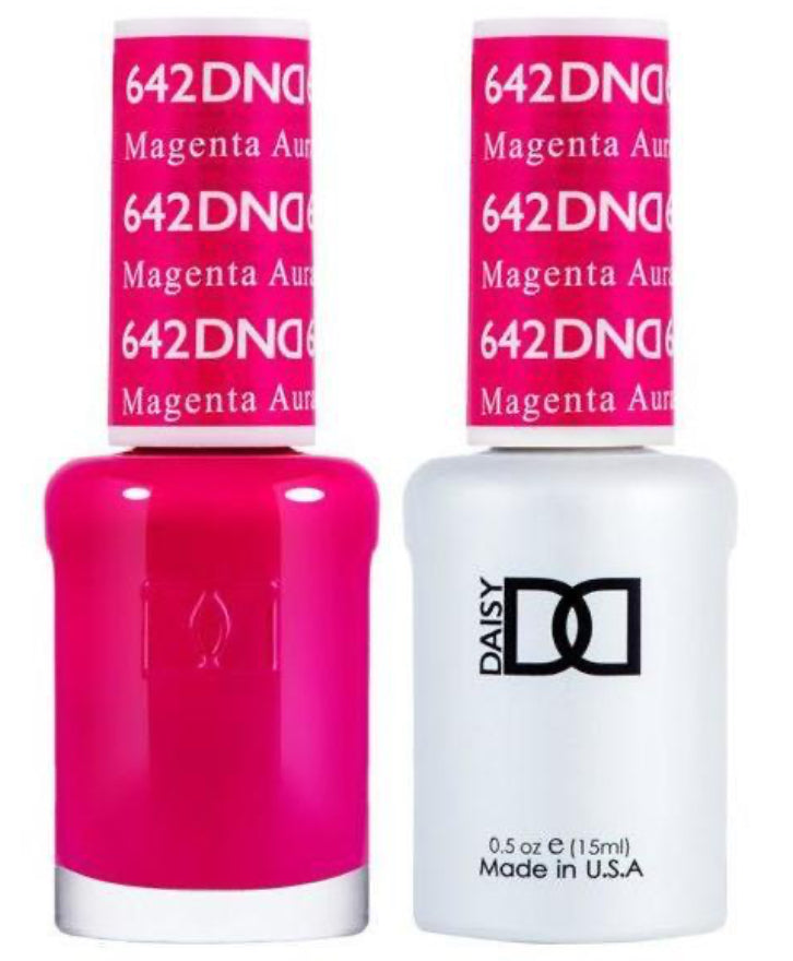 DND  Gelcolor - Magenta Aura 0.5 oz - #DD642 - Premier Nail Supply 