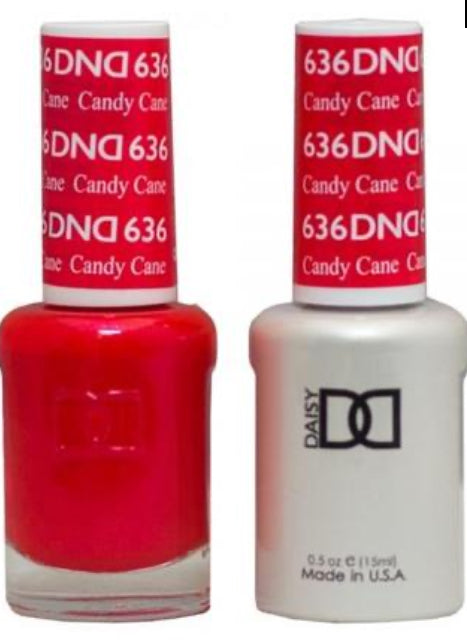 DND  Gelcolor - Candy Cane 0.5 oz - #DD636 - Premier Nail Supply 